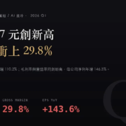 奇鋐（3017）2026Q1 財報分析：營收季增 2.6%，獲利卻季增 19.3%